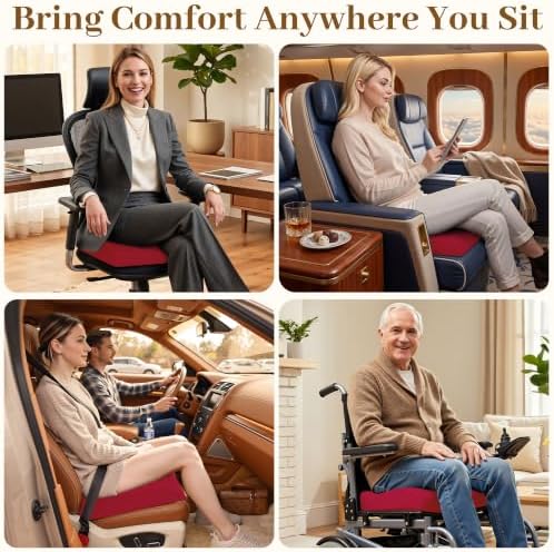 TranquilRelax 2XL Memory Foam Seat Cushion - Image 6