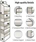 TYMENSH White Over Door Organizer - Image 4
