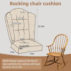 Wingback Rocking Chair Cushion - Image 3