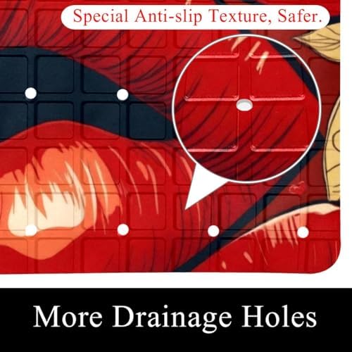 Shower Mat Non Slip 26.8 x 15.1 Inches, Non Slip Bath Mat - Image 2