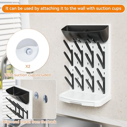 SuoXing Vertical Baby Bottle Drying Rack - Image 5