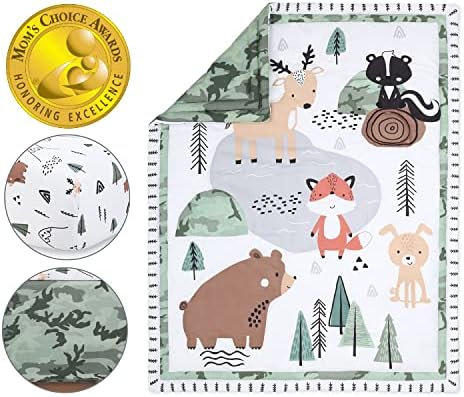 The Peanutshell 3 Piece Baby Crib Bedding Set - Image 2