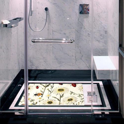 Non Slip Shower Mat Bathtub Mat 15.1x26.8 Inch, Quick Dry Bath Mat - Image 6