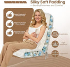 idee-home Rocking Chair Cushions Indoor, Thick Tufted Rocker Chair Cushions - Image 4