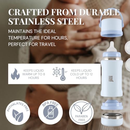 Jili All-in-One Baby Bottle, Insulated Stainless Steel Bottle - Image 5