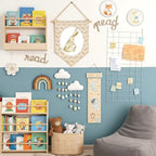 Rabbit Theme Nursery Baby Room Playroom Kids Room Wall Decoration-Baby - Image 2