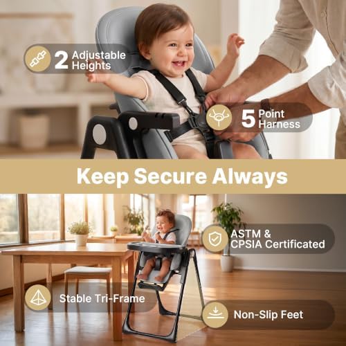 3 in 1 Portable High Chairs for Babies and Toddlers - Image 4