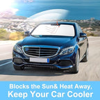 TINGLU Sun Shade for Mercedes Benz C Class W205 C250 C300 C400 2015-2021 - Image 5