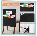 24 Pack Chair Pockets for Classrooms, 18 x 20 Inch Seat Sacks - Image 4