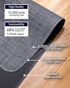 BARoyal Office Chair Mat for Hardwood Floor Under Desk Computer Rolling Chair - Image 4