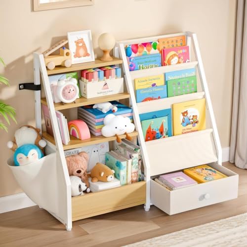 HAVLOTII Kids Bookshelf and Toy Storage by HAVLOTII