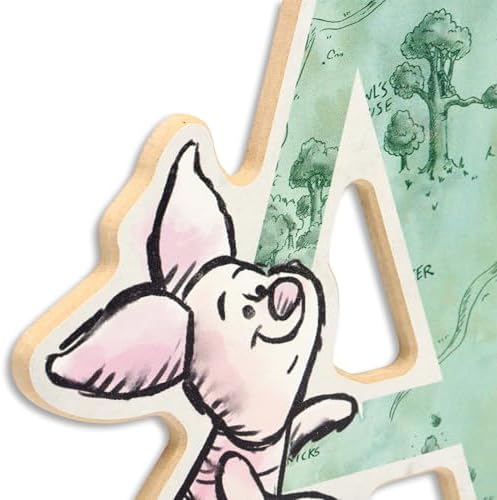 Disney Winnie the Pooh Letter A Wood Wall Decor - Image 4