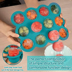 Silicone Freezer Tray with Clip-on Lid, 1.5oz x 12 Pods - Image 5