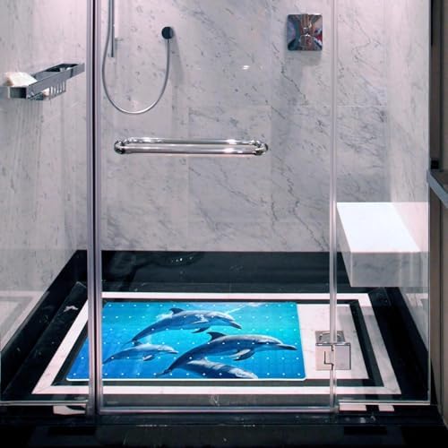 Non Slip Shower Mat Bathtub Mat 15.1x26.8 Inch, Quick Dry Bath Mat - Image 5