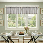 jinchan Linen Boxter Stripe Valances - Image 3