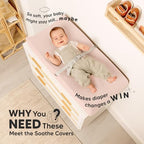 2-Pack Organic Changing Pad Covers - Image 2