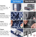 Storage Bags 3 Pack 100L Clothes Organization and Storage Containers - Image 6