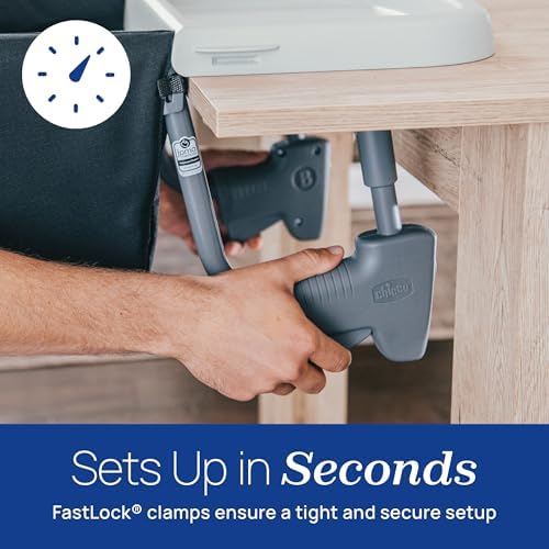 Chicco FastLock Go Hook-On High Chair - Image 3