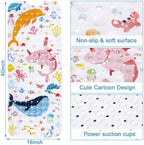 Topotdor Kids Bathtub Mat Non Slip, Tub Mat - Image 2