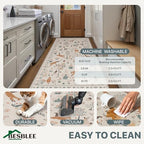 BESBLEE 9X12 Washable Area Rug for Living Room, Animal Non Slip - Image 6