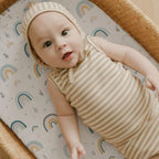Stretch Fitted Bassinet Sheet Set BROLEX 2 Pack Cradle Sheets - Image 2
