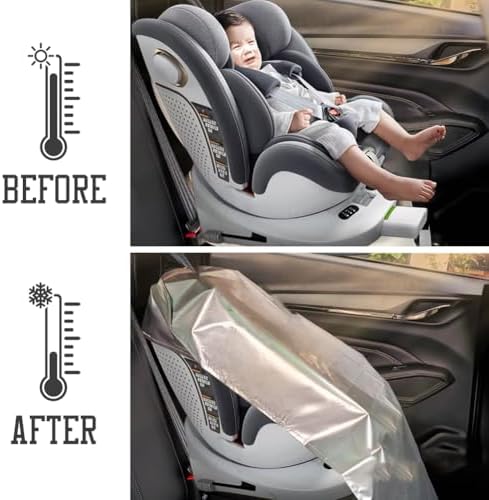 Baby Car Seat Sun Shade Cover, Cooling Protector - Image 4