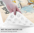 Bathtub Shower Mat 40X16 Inch, for Toddler, Dog Vintage - Image 7