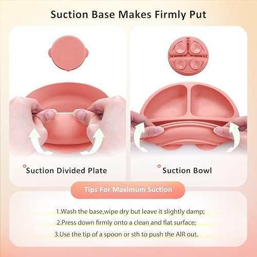 Bufims 9-Piece Silicone Baby Feeding Set - Image 6