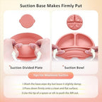 Bufims 9-Piece Silicone Baby Feeding Set - Image 6
