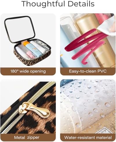 TSA Approved 5 Piece Diaper Bag Organizer Pouch Set, Waterproof Clear Toiletry - Image 6