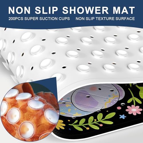 XIYUNTE Bath Mat for Tub Non Slip Bathtub Mat Non Slip 40x16 Baby Bath Mat - Image 3