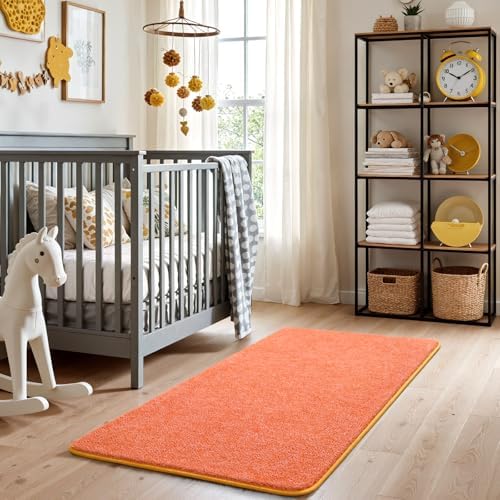 Keeko 2x4 Area Rugs for Living Room, Soft Washable Memory Foam Bedroom Rug - Image 3