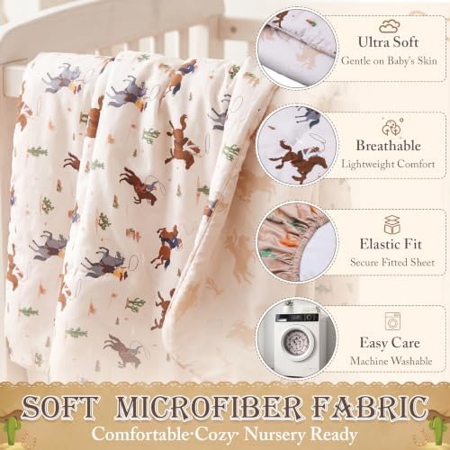 Hahafelt 4 Pieces Crib Bedding Set - Image 6