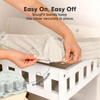 2pk Muslin Diaper Changing Pad Covers Boy, Soft Breathable - Image 7