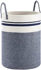 Woven Rope Laundry Hamper Basket by YOUDENOVA, 58L Tall Luandry Basket - Image 4