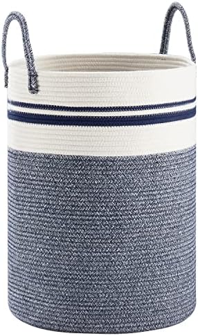 Woven Rope Laundry Hamper Basket by YOUDENOVA, 58L Tall Luandry Basket - Image 4