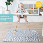 Bumkins Baby Splat Mat for Under High Chair, Babies Toddlers Eating Mess Mat - Image 2