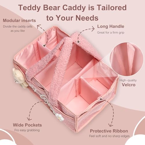 Personalized Baby Diaper Caddy Organizer - Image 5