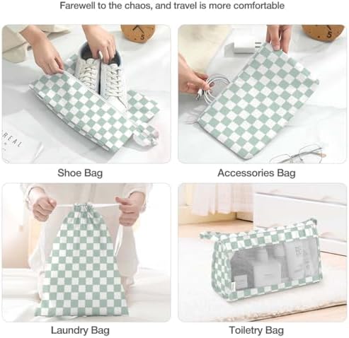 8 Set Packing Cubes for Suitcases, Suitcase Organizer - Image 5