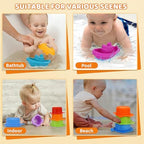 13 Pcs Mold Free Bath Play Kit - Image 6