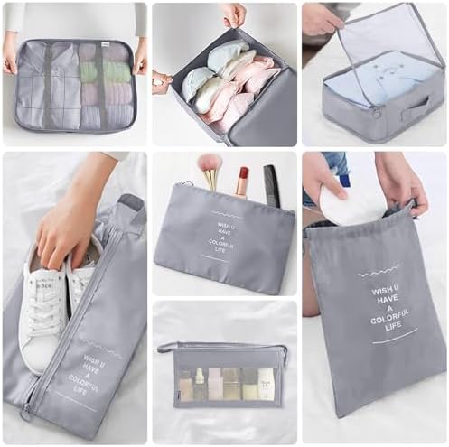 Packing Cubes for Travel 10 Set Luggage Organizer Bags - Image 3