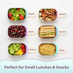 Tanjiae 3-Pack Stainless Steel Snack Containers - Image 6