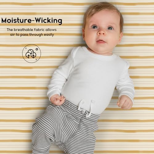 Yoofoss 2-Pack Baby Crib Sheets - Image 5