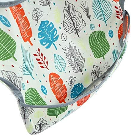 PandaEar 3 Pack Super Light Weight Baby Bib, Waterproof, Stain Oil and Odor - Image 3