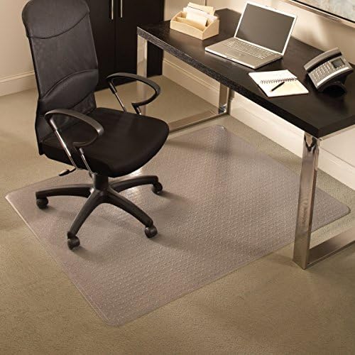 ES Robbins Extra High Pile Carpet Chair Mat, Rectangle 36"x48", Beveled Edge - Image 3