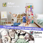 Stuffed Animal Storage Zoo Holder Space Save, PVC Stuffed Animal Organizer - Image 5