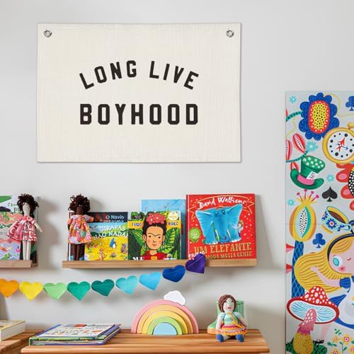 "Long Live Boyhood" Wall Banner 20x30 Inch - Image 7