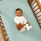 Newton Baby Deluxe Crib Sheet 2-Pack, Organic Gauze - Image 6