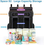 Accmor Changing Table Diaper Organizer, Hanging Diaper Caddy Organizer Stacker - Image 6