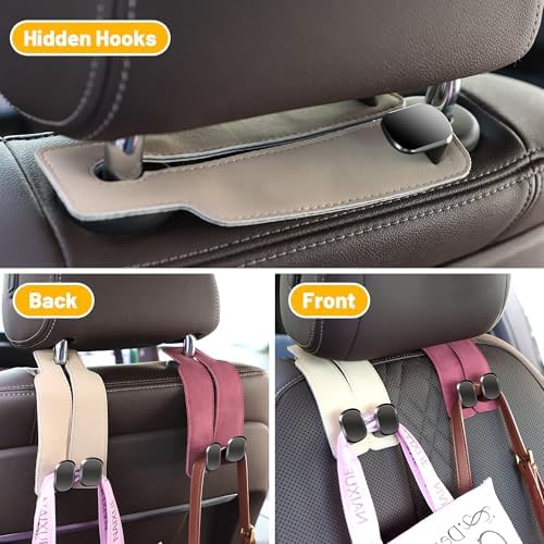 Amelity Car Headrest Hooks, Purse Hook - Image 5